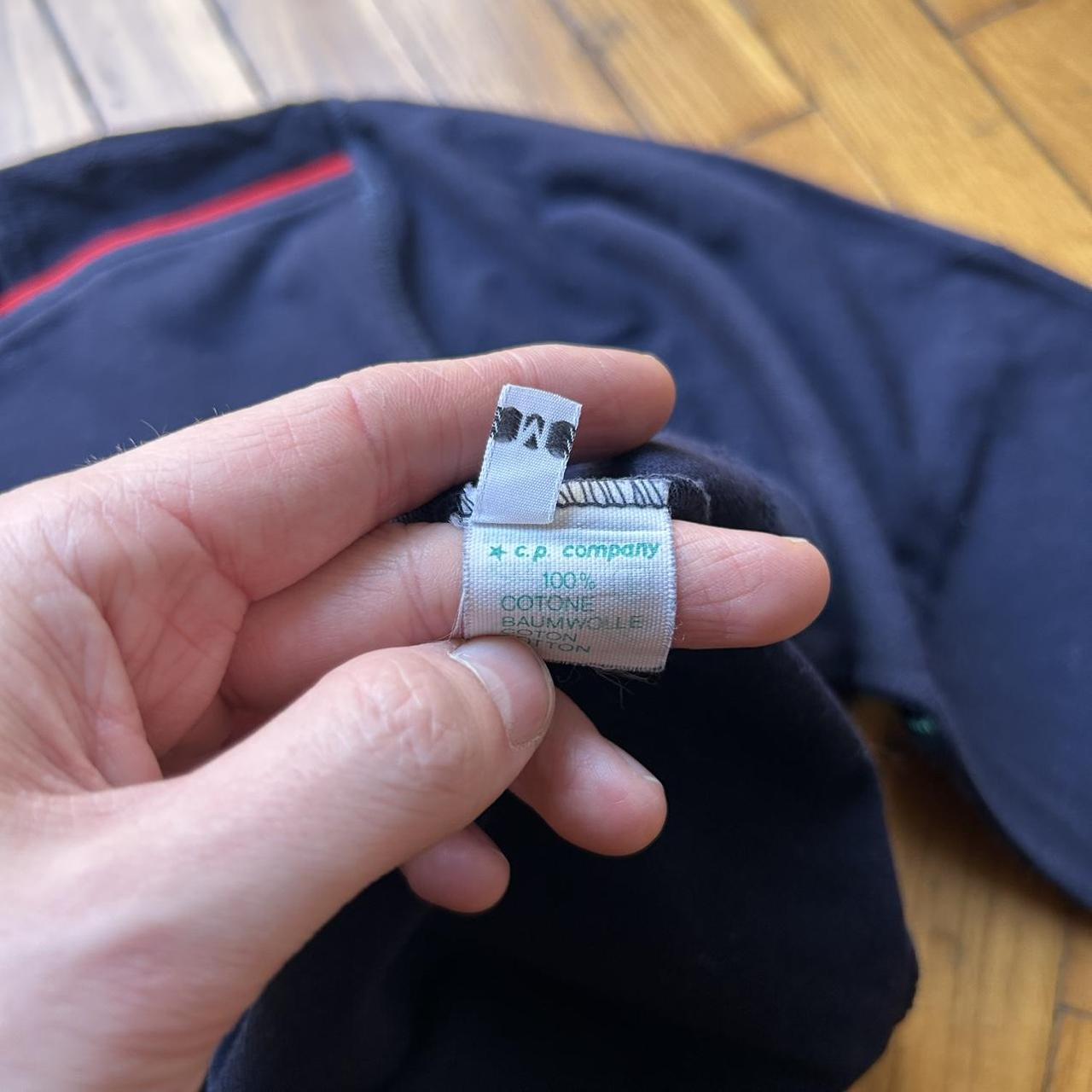 1980s CP Company LS T Shirt Navy S