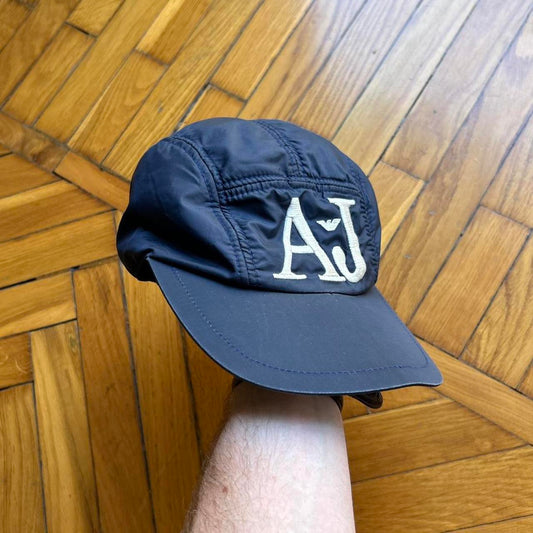 1990s Armani Jeans Cap Navy OS