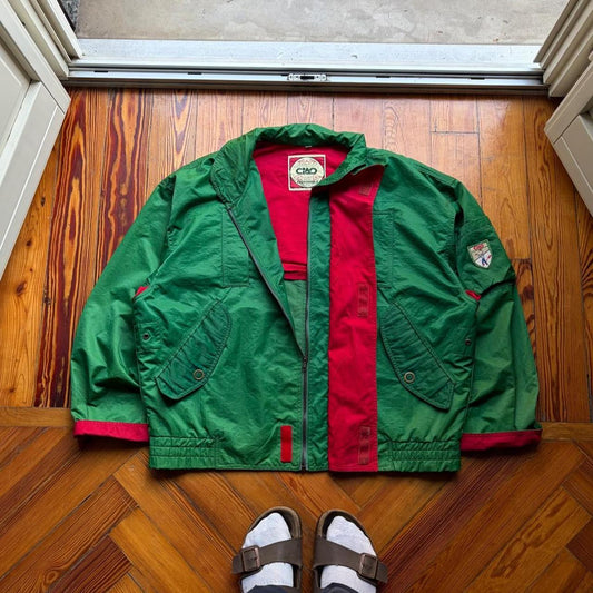 1980s Ciao Bomber Jacket Green L