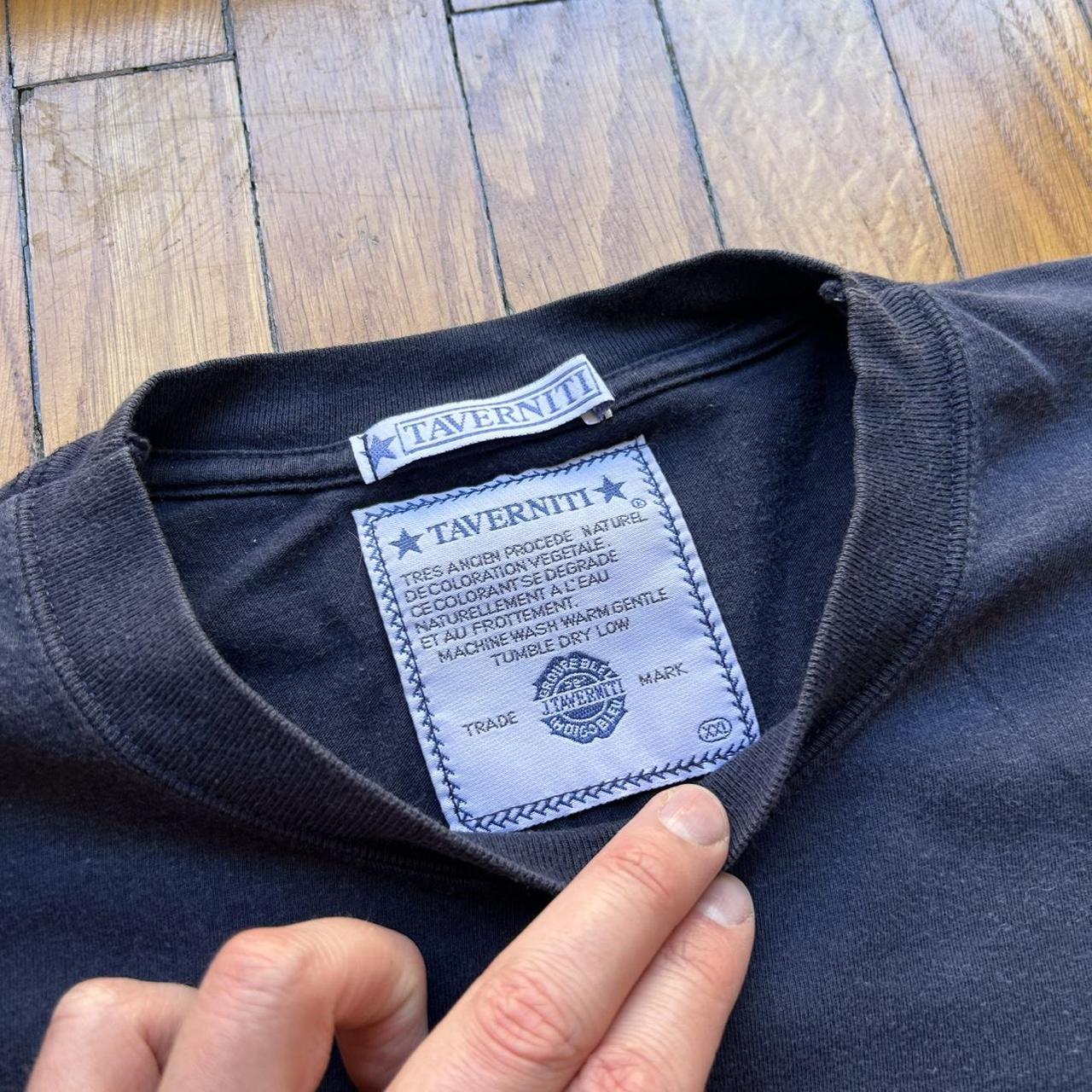 1992 J Taverniti Staff T Shirt Navy M