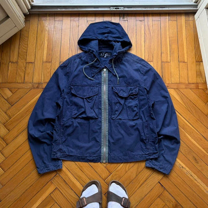 2000s Armani Jeans Bomber Jacket Navy M