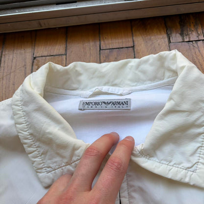 1990s Emporio Armani Bomber Jacket White L