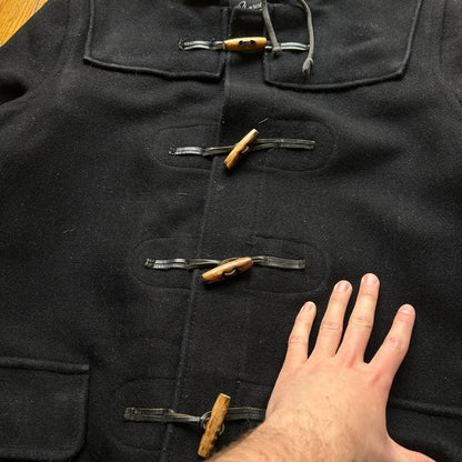 1990s Gloverall Duffle Coat Black M