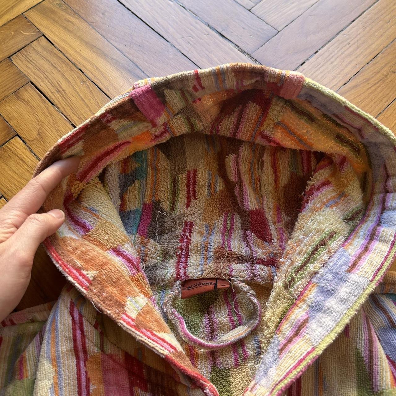 1990s Missoni Bathrobe / Dressing Gown L