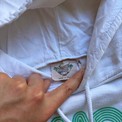 1990s Ciao Graphic Hoodie L