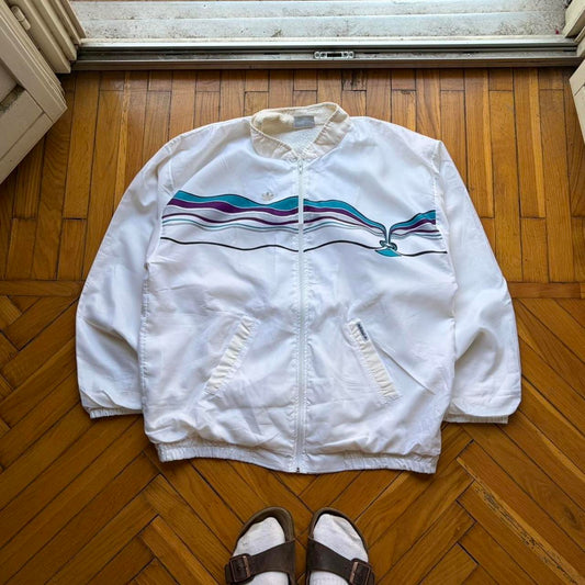 1980s Adidas Originals Ivan Lendl Jacket White L