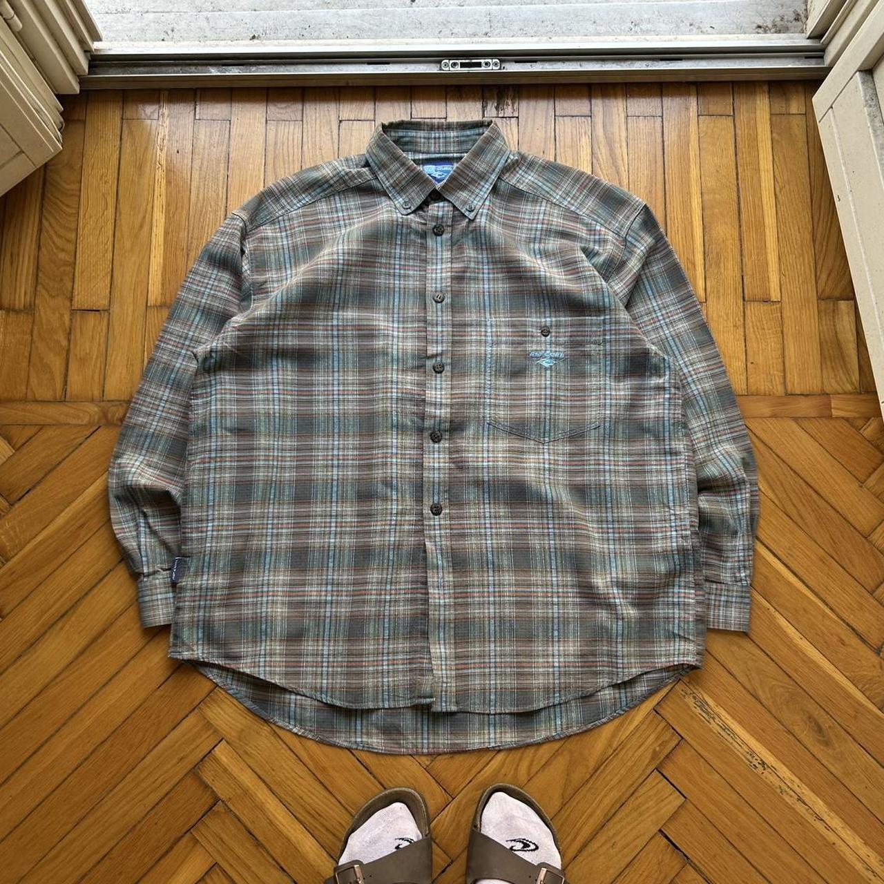 1990s Rip Curl Checked Shirt XL