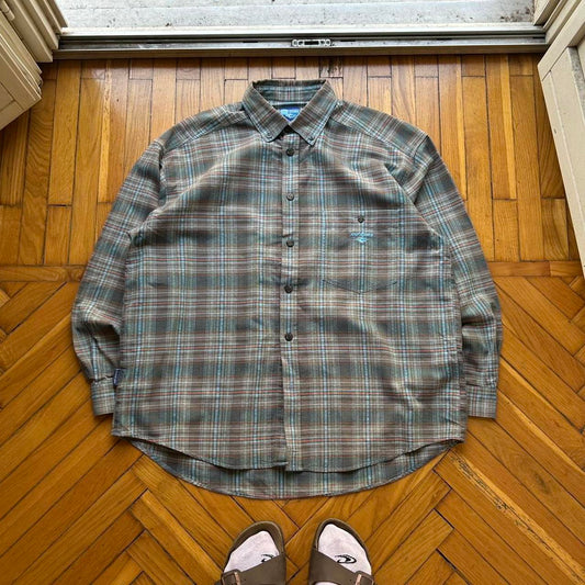 1990s Rip Curl Checked Shirt XL