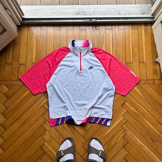 1990s Nike Challenge Court Polo Shirt S