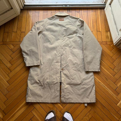 1990s Superga Trench Coat Beige XL