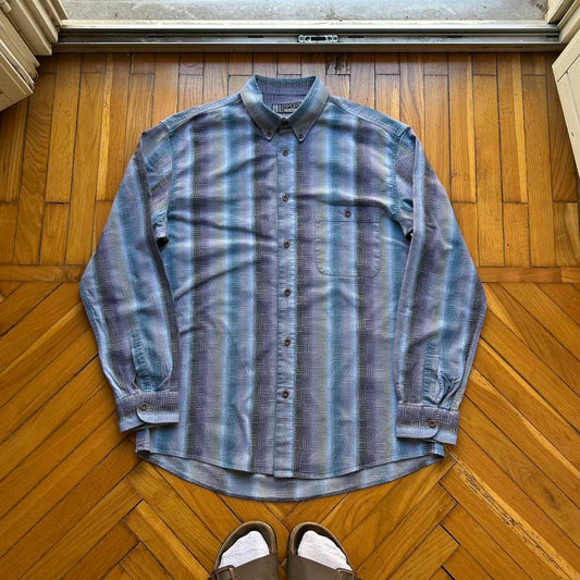 1990s Missoni Sport Shirt Blue L