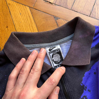 1990s Nike Challenge Court Polo Shirt L