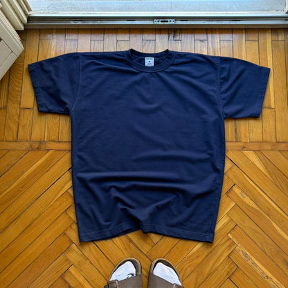 1990 Moschino Ecological Disaster T Shirt Navy L