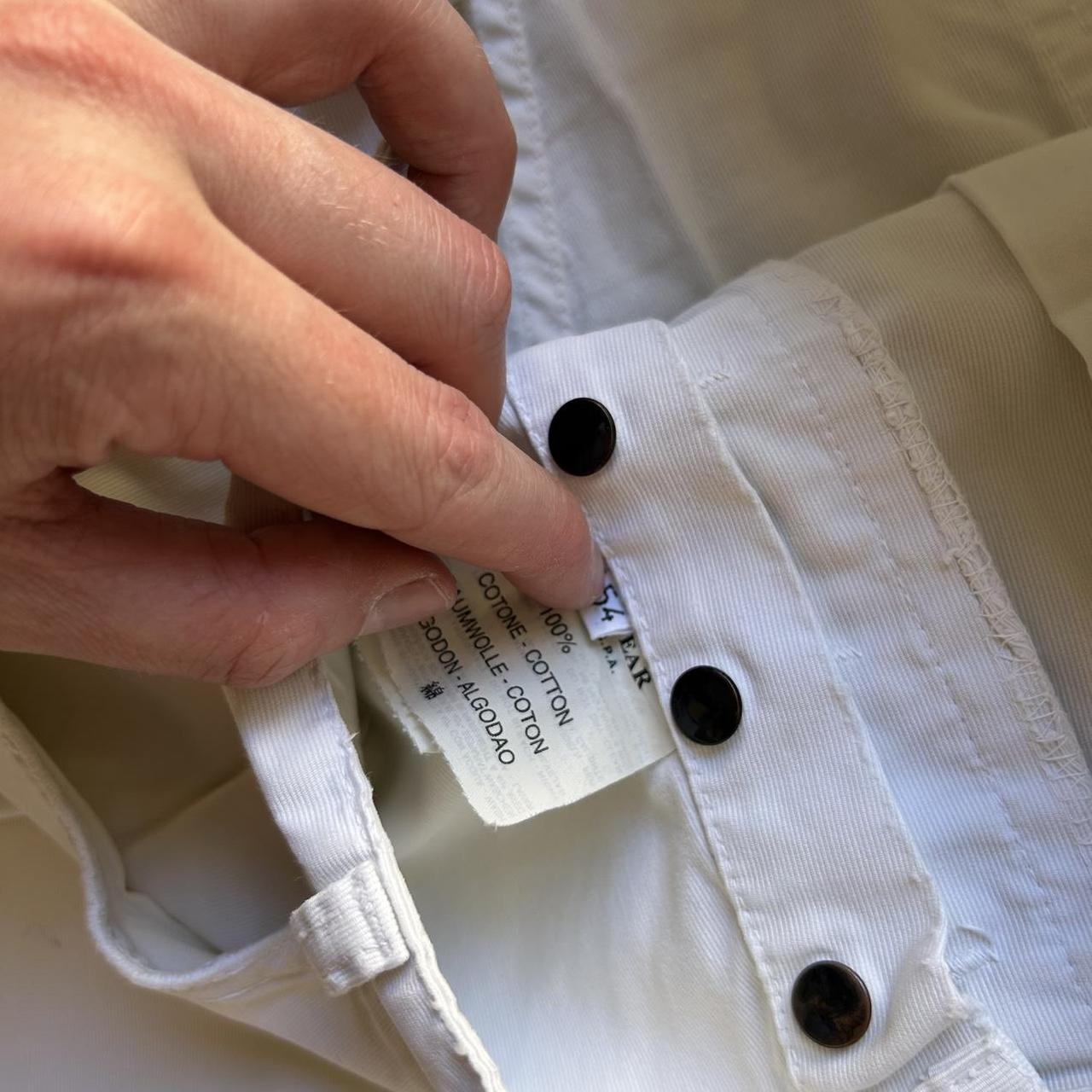 S/S 1999 Stone Island Trousers White 36W 30L