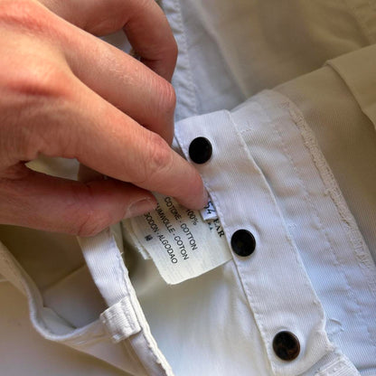 S/S 1999 Stone Island Trousers White 36W 30L