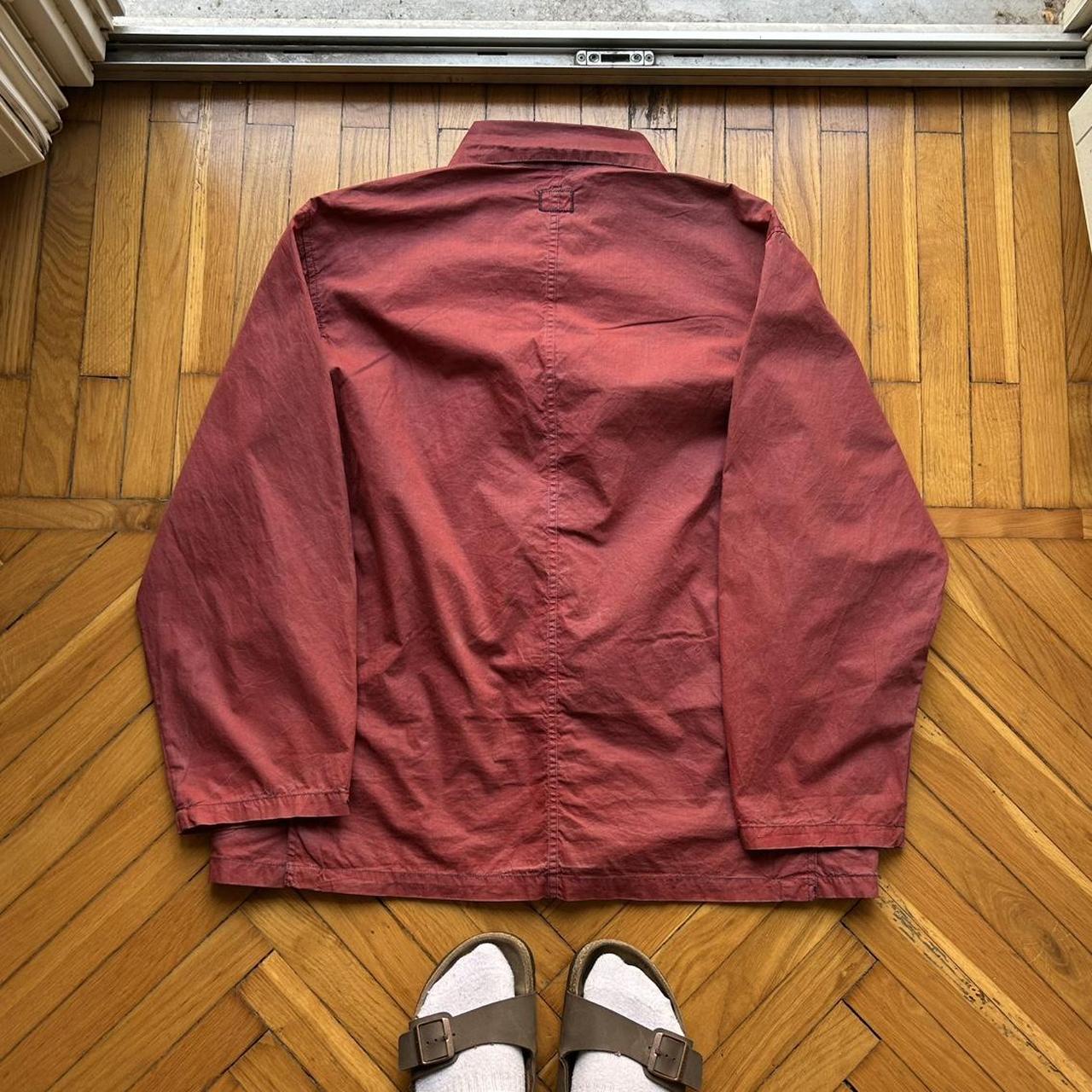1987 CP Company Chore Jacket Burgundy XL