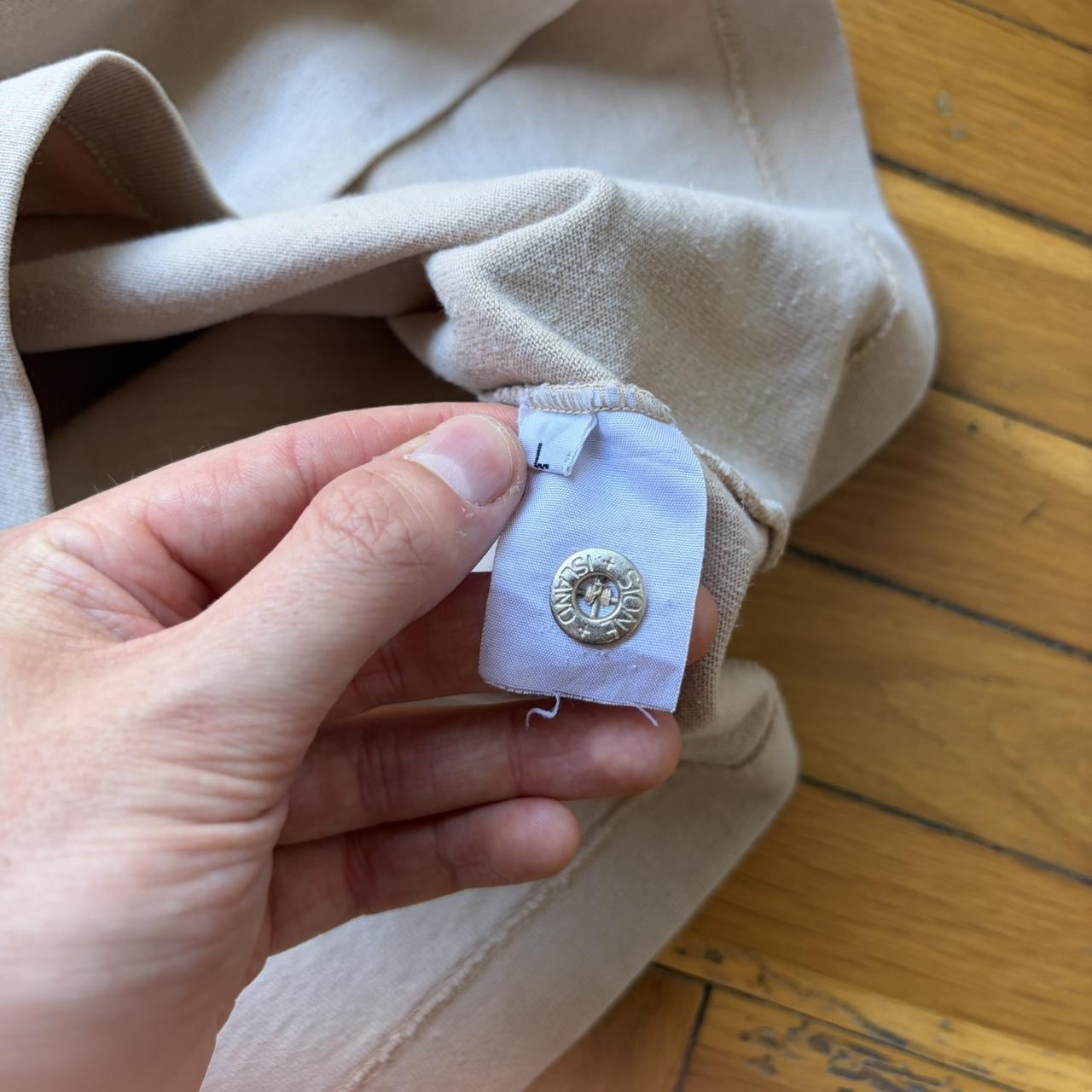 1980s Stone Island Marina T Shirt Beige L