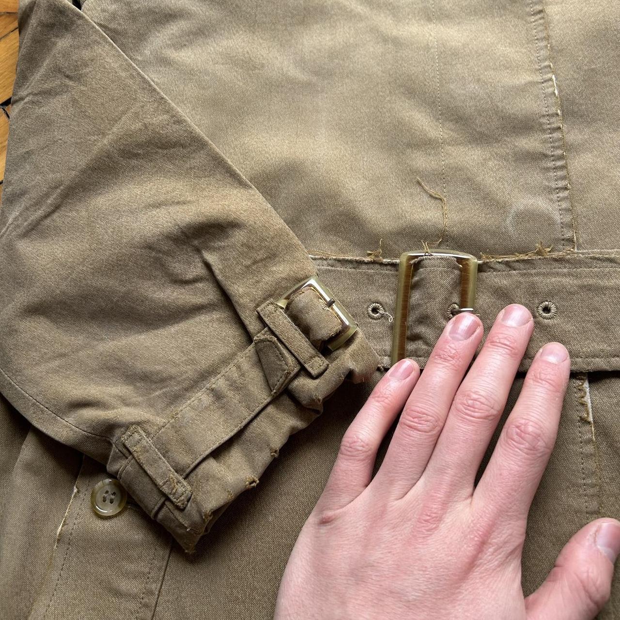 1990s Burberry Trench Coat Tan Women's M