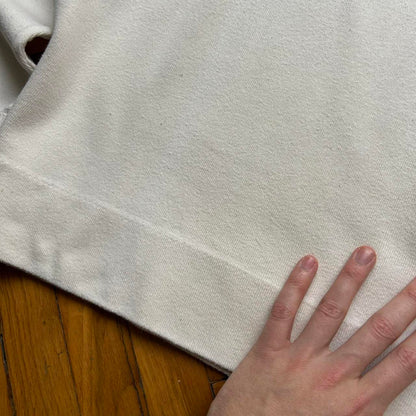 1980s Stone Island Sweatshirt Cream L