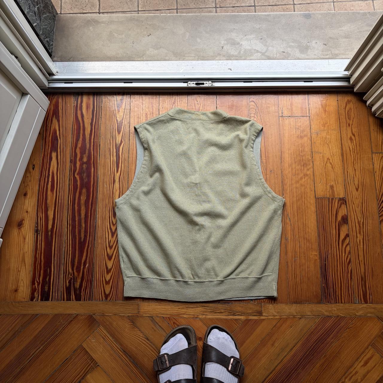 1980s CP Company Knitted Vest Green M