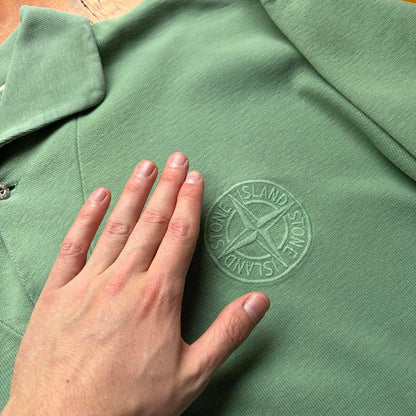 1990s Stone Island Sweatshirt Green XL