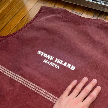 1992 Stone Island Marina Tela Stella Gilet XL