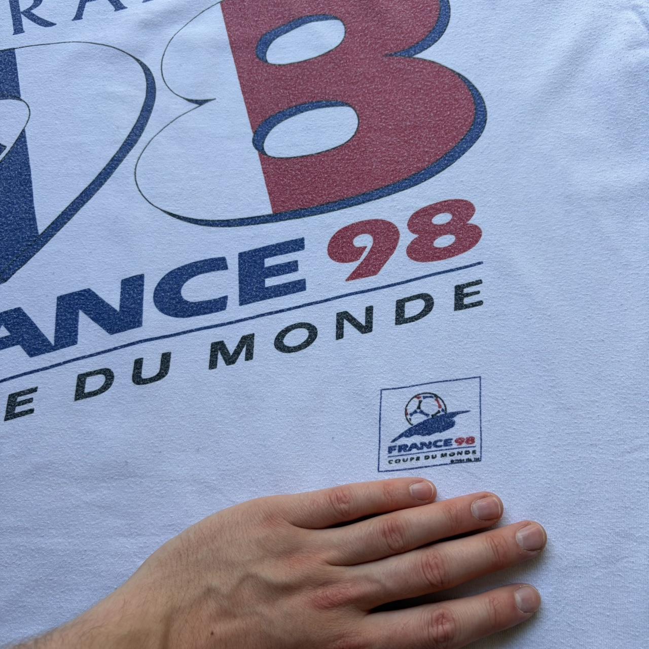 1998 France Coupe Du Monde T Shirt L