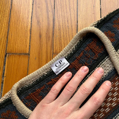 1980s CP Company Knitted Vest L