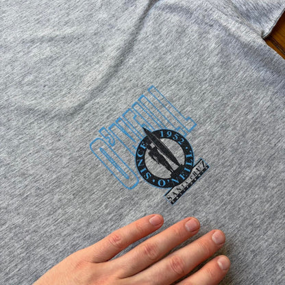 1990s O’Neill Graphic T Shirt Grey L