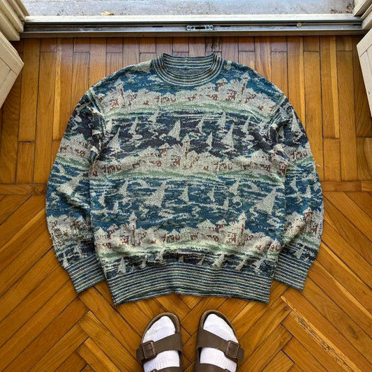 1990s Missoni Sport Knitted Jumper L