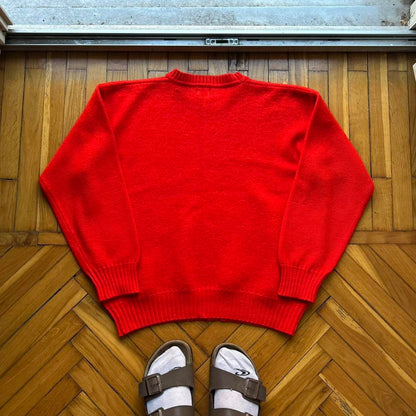 1980s Classics Of Emporio Armani Knitted Jumper Red S