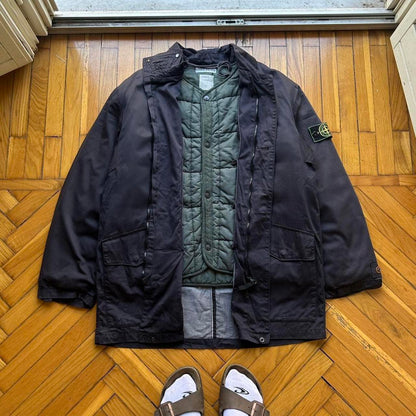 A/W 1998 Stone Island Raso Gommato Jacket L