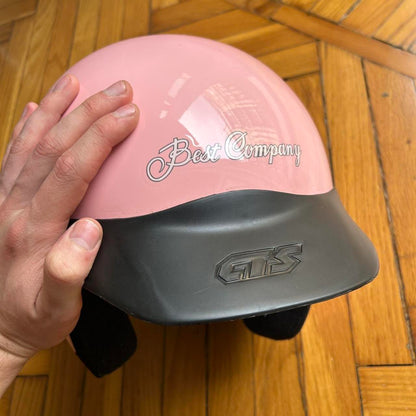 1980s Best Company Helmet Pink
