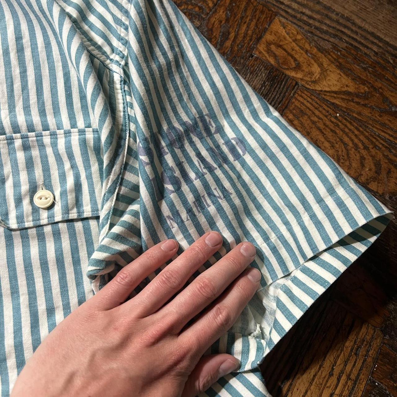 1984 Stone Island Marina Shirt Striped L