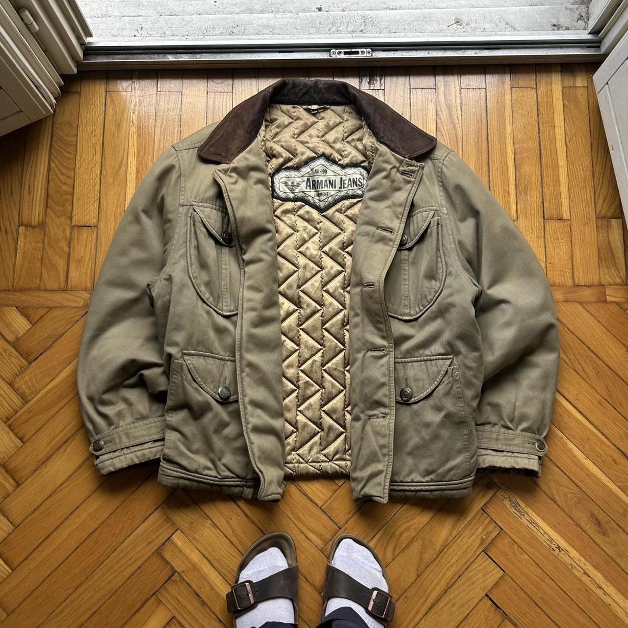 1990s Armani Jeans 10 Year Jacket XL