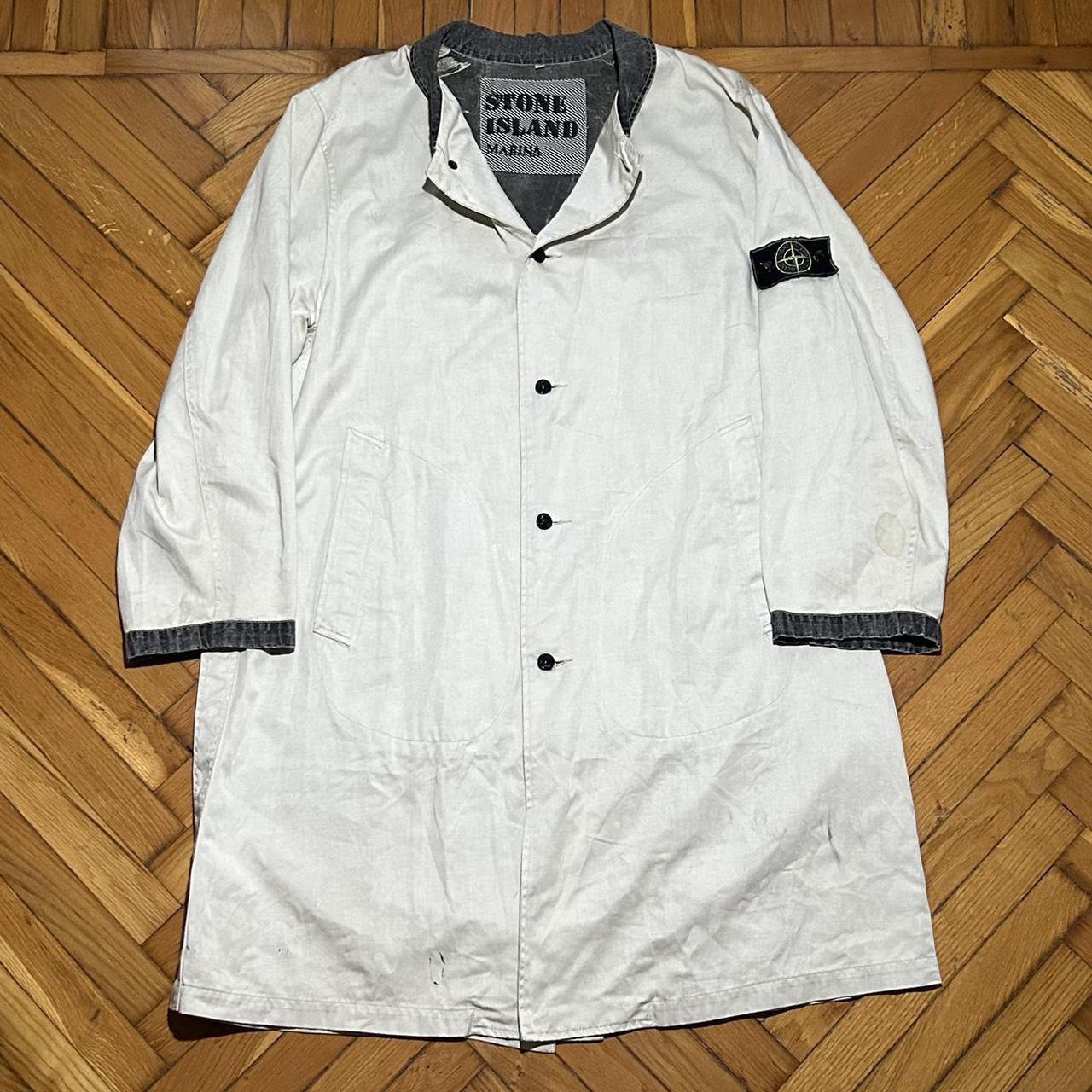 1985 Stone Island Marina Trench Coat L