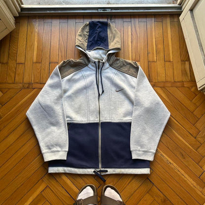 1990s Nike Hoodie Grey S