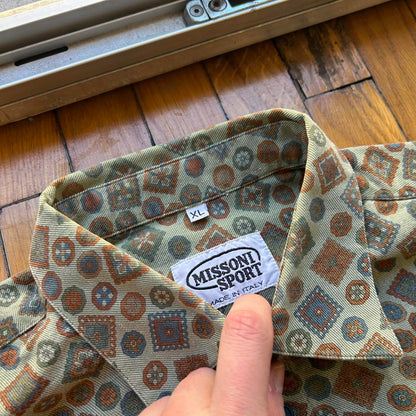 1990s Missoni Sport Shirt XL
