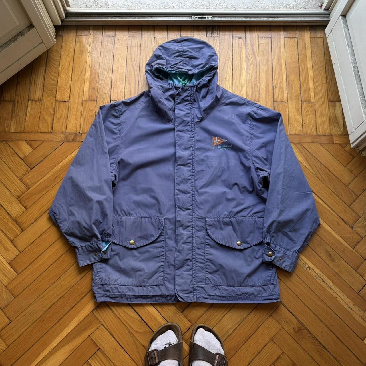 1980s Best Company Jacket Blue L