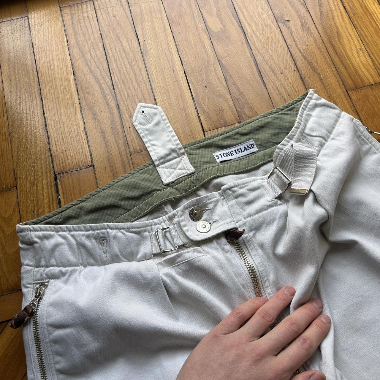 1980s Stone Island Suspender Trousers 36W 32L