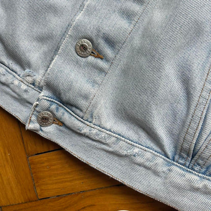 1990s Schott Denim Jacket Blue L