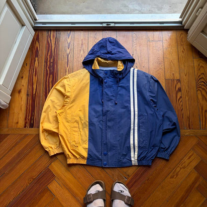 1990s Nautica Bomber Jacket Blue M