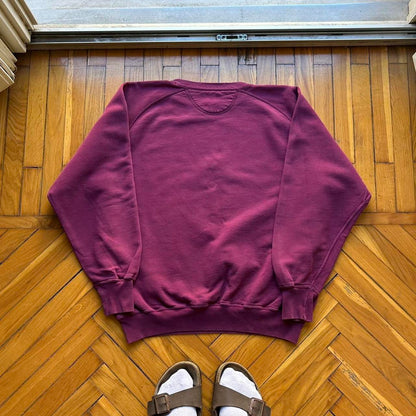 1980s Best Company Sweatshirt Burgundy M