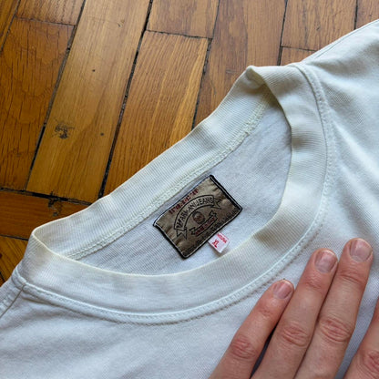 1980s Armani Jeans Staff Graphic T Shirt XL