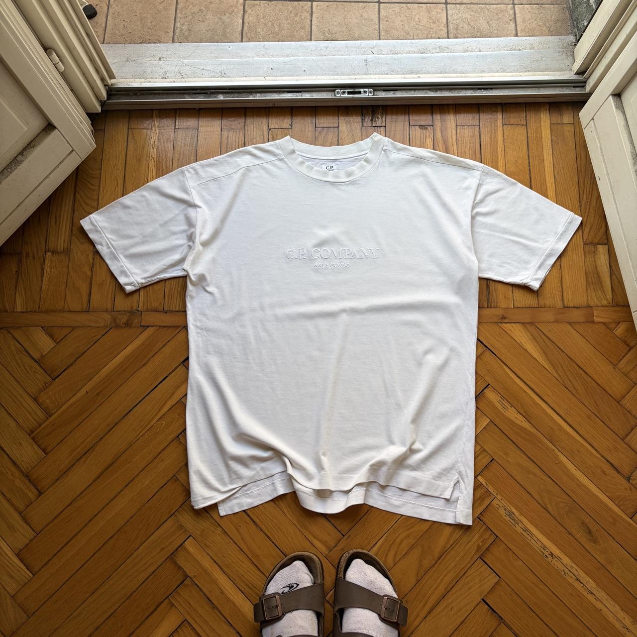 1980s CP Company 100% Cotton T Shirt White L