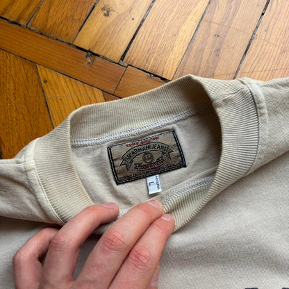 1990s Armani Jeans 10 Year Anniversary T Shirt L