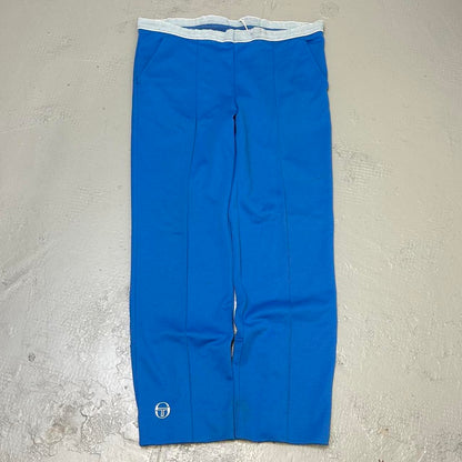 1980s Sergio Tacchini Joggers Blue L