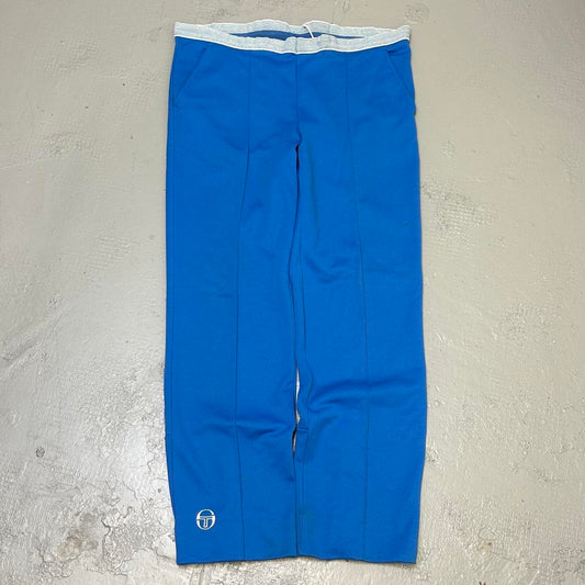 1980s Sergio Tacchini Joggers Blue L