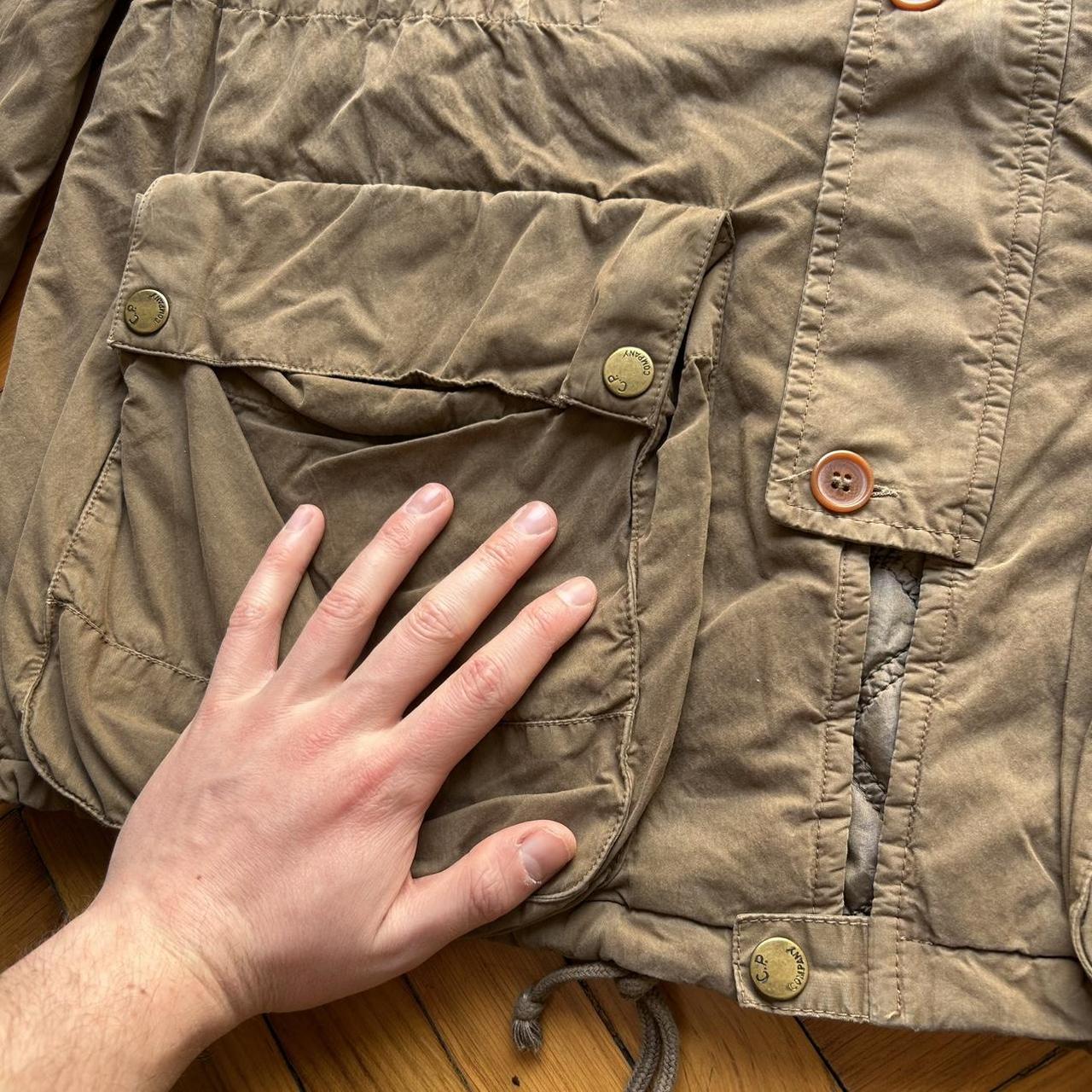 1990s CP Company Mille Miglia Coat Brown XL