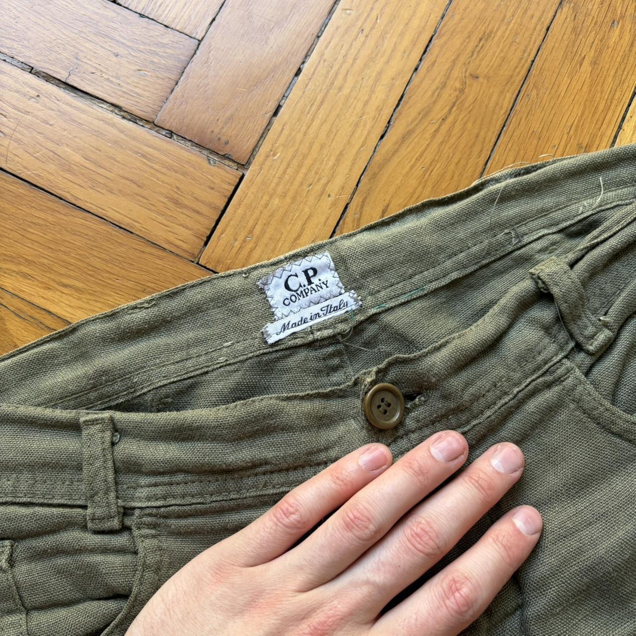 S/S 1995 CP Company Linen Trousers 36W 32L